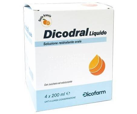 Dicodral Liquido Arancia 6 Brik 200ml
