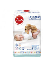 Trudi Baby Care Pannolino Dry Fit Xl 15/30 Kg 14 Pezzi