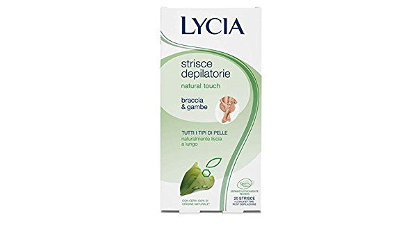 Lycia 20 strisce braccia e gambe natural 12 pezzi
