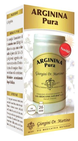 Dr Giorgini Ser-vis Arginina Pura Polvere Solubile 100 G