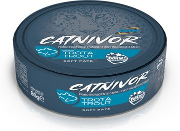 Nextmune Italy Catnivor Trota alimento per gatti adulti 80 G