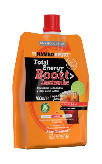 Namedsport Total Energy Boost Isotonic Cola lime 100 Ml