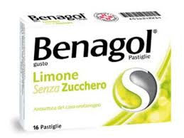 Benagol*16 Pastiglie Limone Senza Zucchero