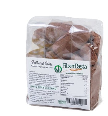 Fiberpasta Frollini Al Cacao a basso indice glicemico 250 G