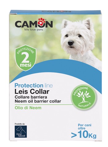 Camon Leis Collare Barriera Con Olio Di Neem Cane 60 Cm L 12 Pezzi