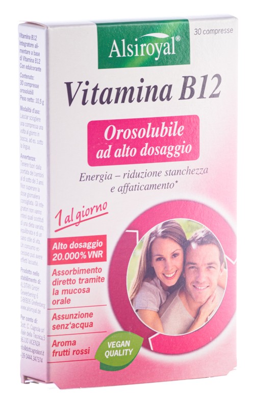 Alsitan Gmbh Vitamina B12 Orosolubile 30 Compresse