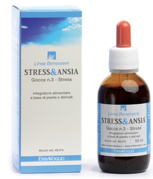 Erbavoglio Production Stressenziale & Ansia Gocce 3 50 Ml