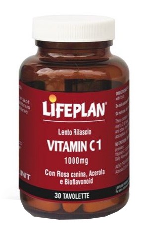 Lifeplan Products Vitamin C1 1000 mg lento rilascio 30 Tavolette