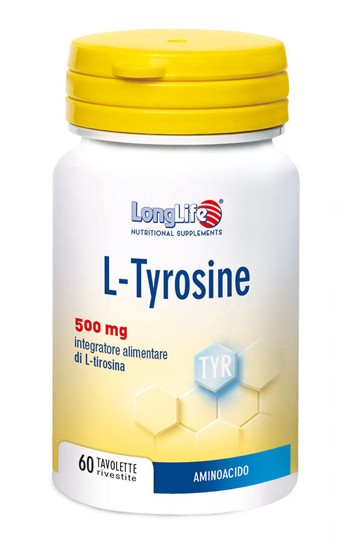 Longlife L Tyrosine Integratore 60 Tavolette