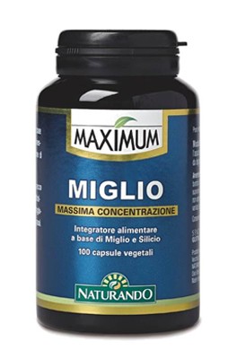 Naturando Maximum Miglio integratore 100 Capsule