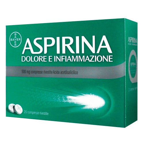 Aspirina Dolore Infiammazione *20 Compresse 500mg