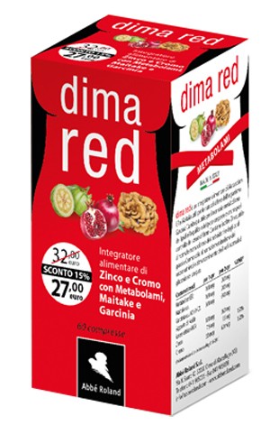 Abbe'roland Dima Red Metabolami 60 Compresse