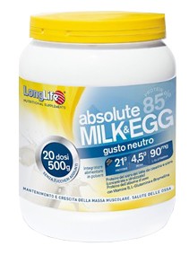 Longlife Absolute Milk Egg polvere 500 G