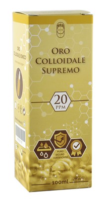 Punto Salute E Benessere Oro Colloidale Supremo 20ppm 100 Ml