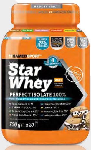 Namedsport Star Whey Cookies & Cream in polvere 750 G