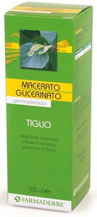 Farmaderbe Macerato Glicerico Tiglio Gemme Tilia Tomentosa 100 Ml