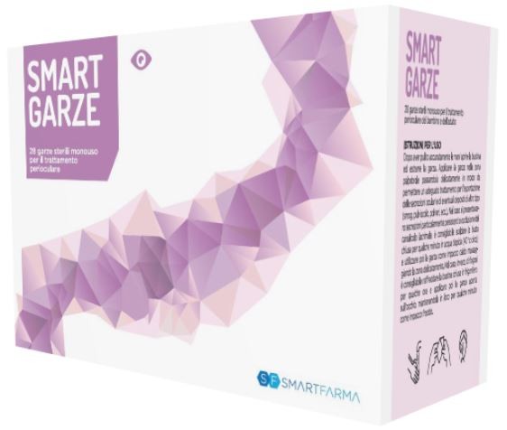 Smartfarma Smart Garze Sterili Monouso per le palpebre 28 Pezzi