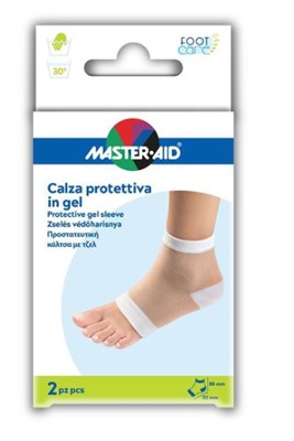 Master-aid Calza Con Protezione Idratante In Gel 2 Pezzi