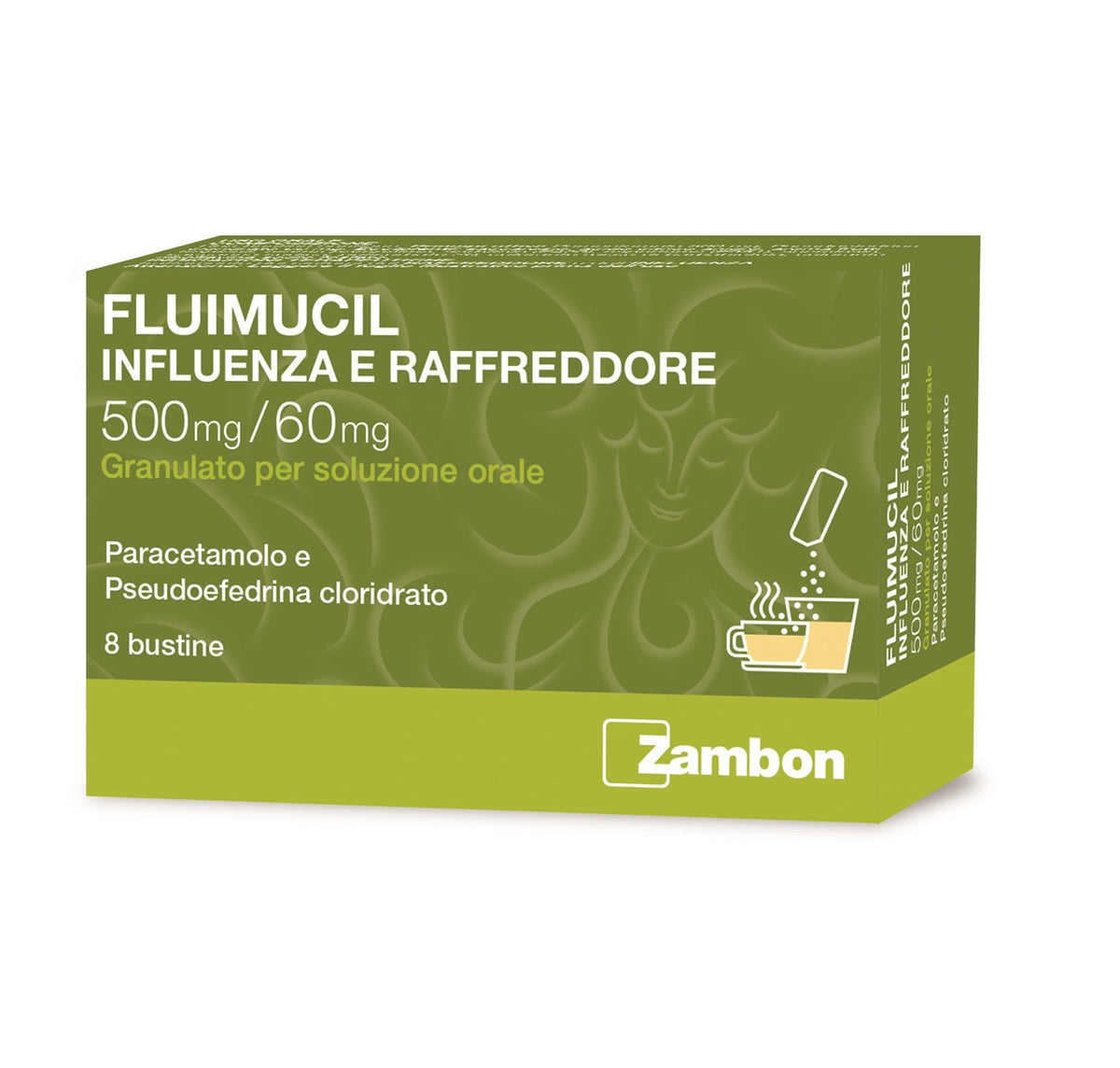 Fluimucil Influenza Raffreddore 8 Buste