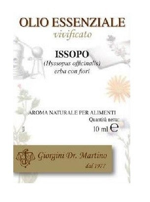 Dr Giorgini Ser-vis Issopo olio essenziale 10ml
