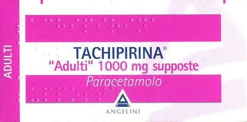 Tachipirina*adulti 10 Supposte 1000mg