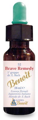 Alchimia Benoit Brave Remedy gocce fiori di Bach 28 Ml