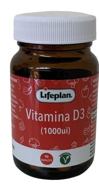 Lifeplan Products Vitamina D3 1000ui integratore 90 Compresse