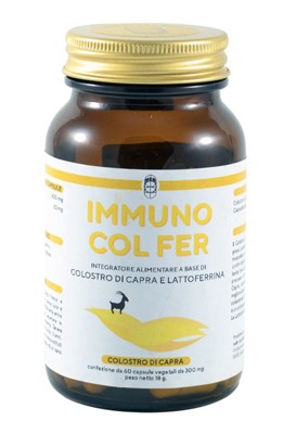 Punto Salute Immuno Col Fer Colostro Di Capra 60 Capsule Vegetali