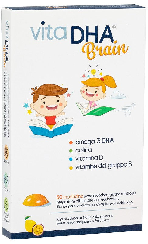 U. G. A. Nutraceuticals Vita DHA Brain 30 Morbidine Integratore