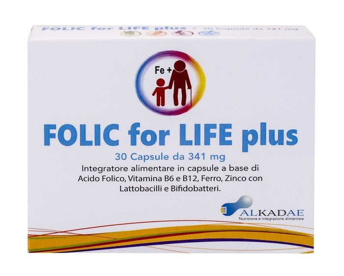 Alkadae Di Rebecchini L. Folic For Life Plus 30 Capsule