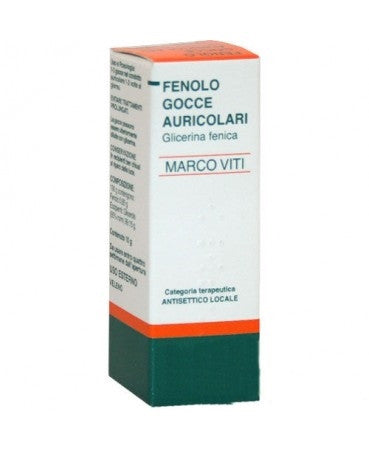 Fenolo Marco Viti* Gocce Otologiche 10g1%
