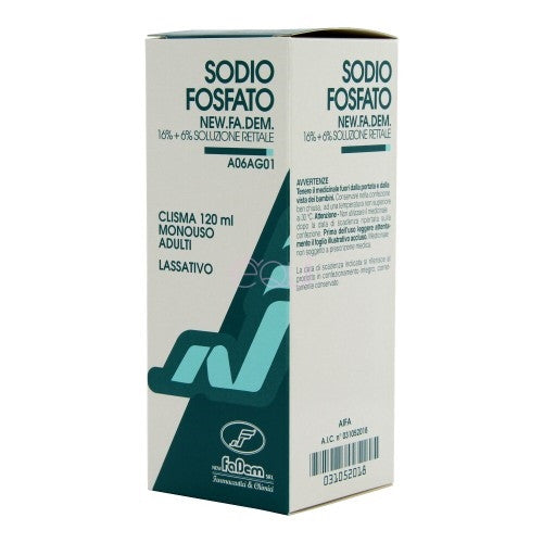 Sodio Fosfato Soluzione Rettale Newfadem 120ml