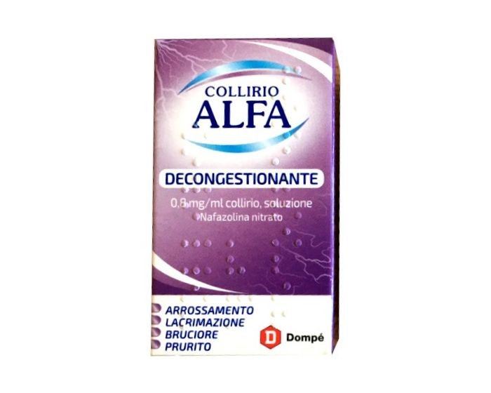 Collirio Alfa Gocce 10ml0,8mg /Ml