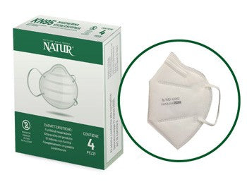 Natur Mascherina Anti-appannamento Kn95 4 Pezzi