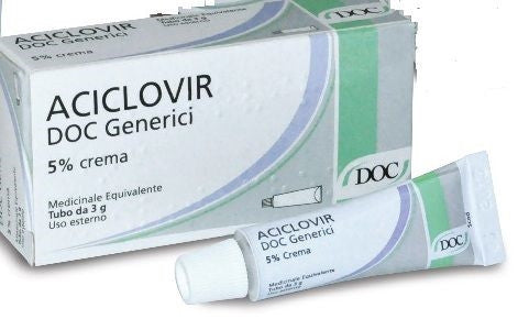 Aciclovir Doc*crema 3g 5%