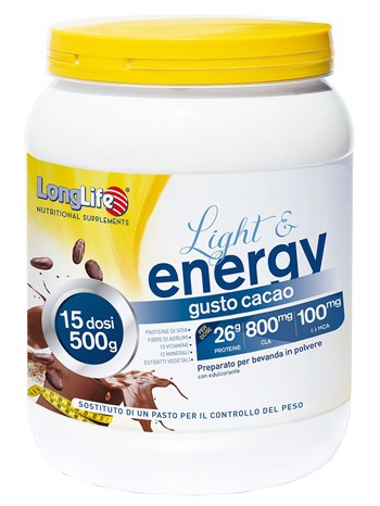 Phoenix Longlife Light & Energy Cacao Integratore Polvere 500 G