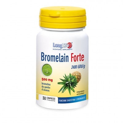 Longlife Bromelain Forte 30 Tavolette