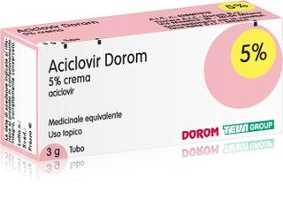 Aciclovir Dorom*crema 3g 5%