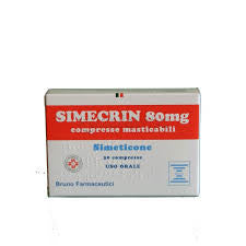 Simecrin* 30 Compresse Masticabili 80mg