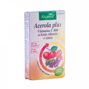 Alsitan Acerola Plus Vitamina C 400 Integratore 30 compresse