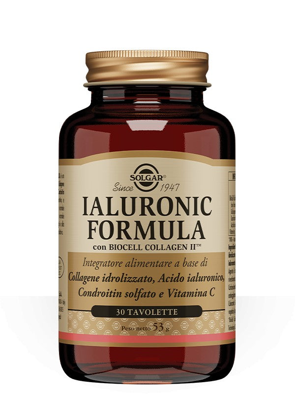 2 Confezioni Solgar Ialuronic Formula 30 Tavolette integratore alimentare
