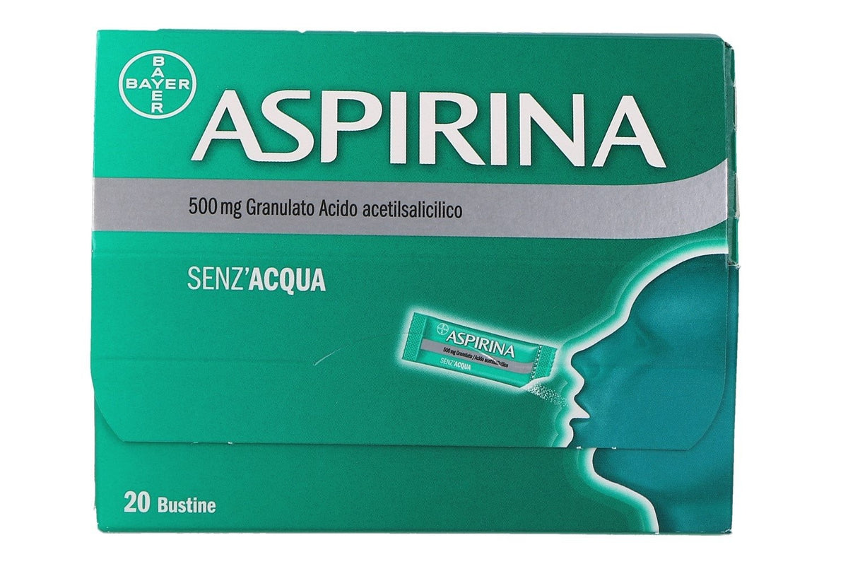 Aspirina* Granulato Orale 20 Bustine 500mg