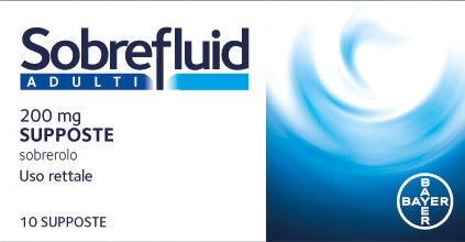 Sobrefluid* Adulti 10 Supposte 200mg