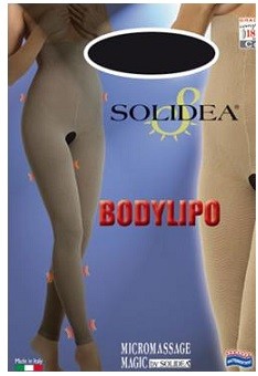 Solidea Body lipo nero 2 medium leggings a vita alta