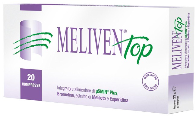 Meliven top 20 compresse integratore di diosmina e bromelina