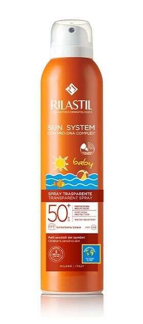 Rilastil Sun system Baby Spray Trasparente Spf50+ 200 ml