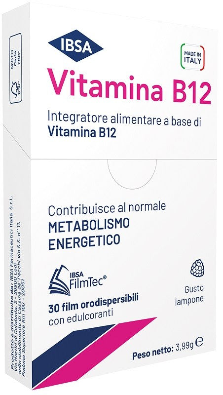 Ibsa Farmaceutici Italia Vitamina B12 Ibsa 30 Film Orali