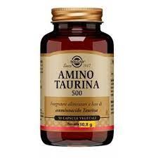 Solgar Amino Taurina 500 50 Capsule 6 Pezzi