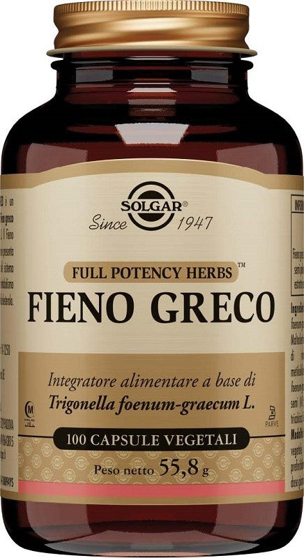 Solgar Fieno Greco Mso 100 Capsule