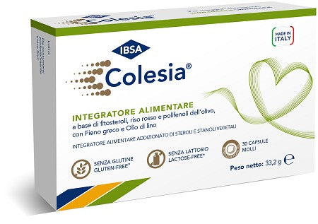 Ibsa Colesia soft gel integratore 30 capsule molli